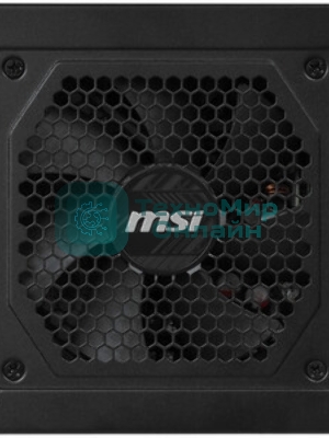 Блок питания MSI ATX 750W MAG A750GL PCIE5 Gen.5 80 PLUS gold (20+4pin) APFC 120мм fan 8xSATA Cab Manag RTL