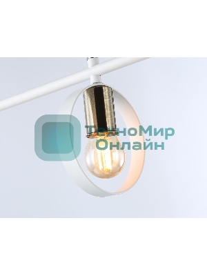 Светильник Ambrella light TR8228/3 WH/SB белый/бронза E27/3 max 40W 660*165*300