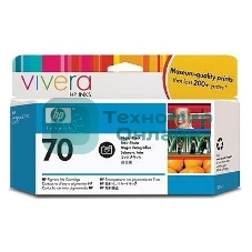 Картридж струйный HP №70 C9449A фото черный для HP DJ Z2100/Z3100 (130мл)