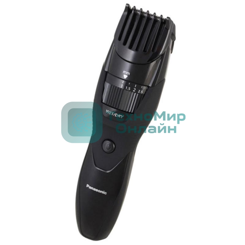 Триммер Panasonic ER-GB42-K520 для стрижки бороды и усов, работает от аккумулятора, черный