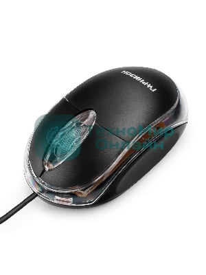 Мышь проводная Гарнизон GM-100 черный, 1000 dpi, USB, кнопки - 3