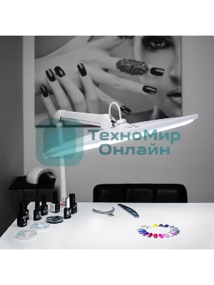 Лампа настольная бестеневая Rexant, струбцина, 