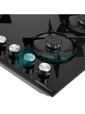 Газовая варочная панель HOMSair HGG641EBK