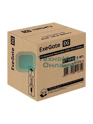 Батарея ExeGate DT 1240 (12V 40Ah), клеммы под болт М6