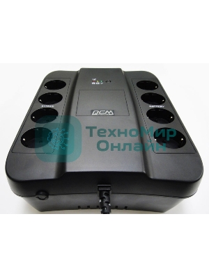 Источник бесперебойного питания Powercom SPD-1000U 550Вт 1000ВА черный