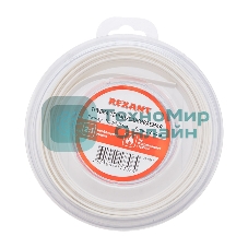 Трубка термоусаживаемая Rexant 10.0/5.0мм белый ролик 2.44м