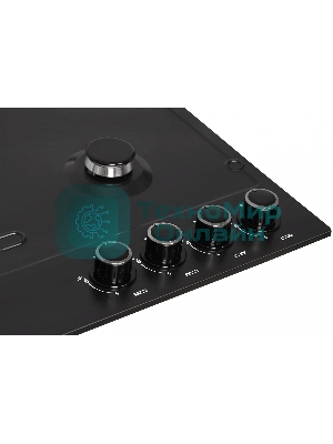 Газовая варочная панель Gefest ПВГ 1214-01 К2 черный матовый