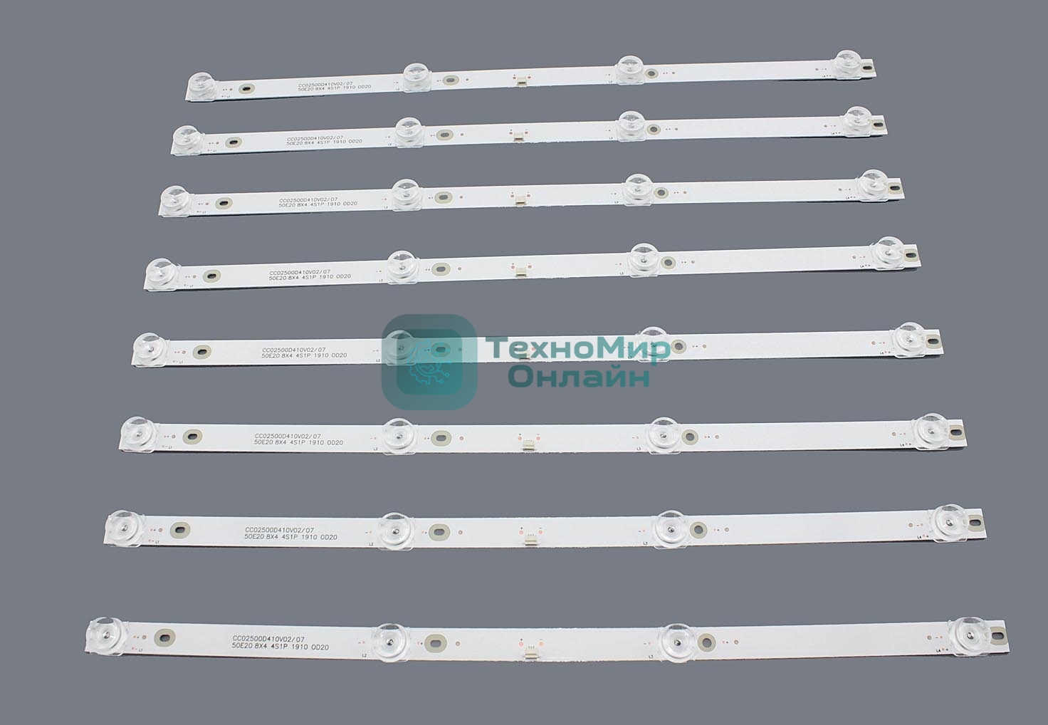 Светодиодная подсветка CC02500D410V07 6V (комплект 8шт)