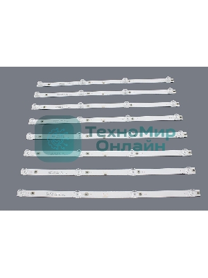 Светодиодная подсветка CC02500D410V07 6V (комплект 8шт)