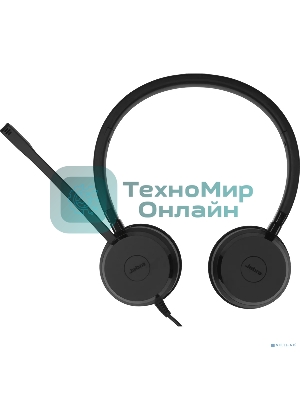 Гарнитура Jabra Evolve 20 MS Stereo USB чёрный, проводная