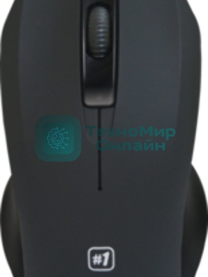 Мышь проводная Defender MM-310 черный, 1000 dpi, USB, кнопки - 3