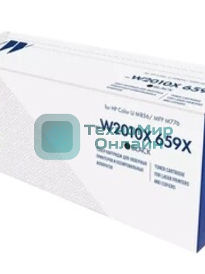 Картридж лазерный NVPrint совместимый NV-W2010X 659X Black для HP Color LJ M856/MFP M776 (34000k)
