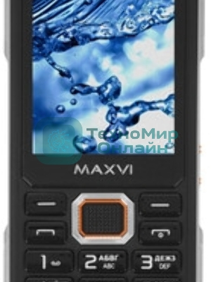 Мобильный телефон Maxvi T12 черный