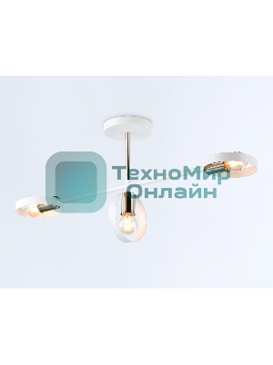 Светильник Ambrella light TR8228/3 WH/SB белый/бронза E27/3 max 40W 660*165*300