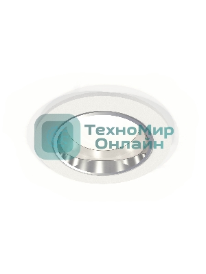 Комплект встраиваемого светильника Ambrella light XC6512003 SWH/PSL белый песок/серебро полированное MR16 GU5.3 (C6512, N6112)