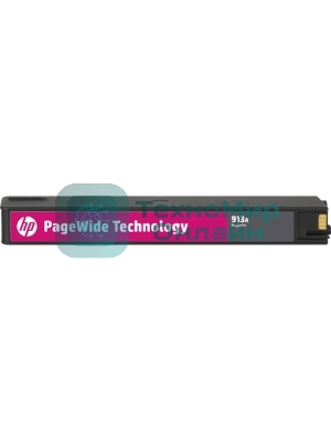 Картридж струйный HP 913A F6T78AE пурпурный для HP PW 352dw/377dw/Pro 477dw/452dw 3000 стр.
