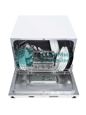Встраиваемая посудомоечная машина Maunfeld MLP-06IM, белый, 55 см, 6 компл., 49 дБ, класс A+