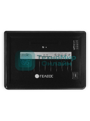 Шредер ГЕЛЕОС УМ26-4, (DIN P-4), фрагмент 3,9х35мм, 14-17 лист (70г/м2), CD/пл.карты/скрепки/скобы, 26 литров