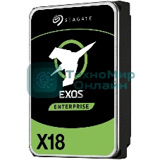 Жесткий диск Seagate HDD Server Exos X18 HDD 512E/4KN (3.5'/16Tb/SAS 12Gb/s/7200rpm)