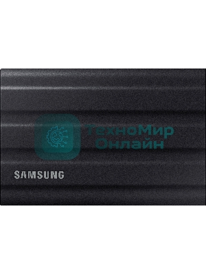 Внешний SSD Samsung T7 Shield, 1TB, USB 3.2 Gen 2 Type-C, R/W 1050/1000, черный