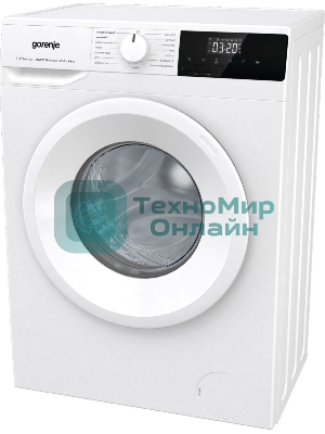 Стиральная машина Gorenje W1NHPI60SCS белый, загрузка фронтальная 6 кг, 1000 об/мин., класс: А