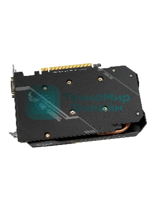 Видеокарта Asus TUF-GTX1650-O4GD6-P-V2-GAMING PCI-E NVIDIA GeForce GTX 1650 4096Mb 128 GDDR6 1635/12000 DVIx1 HDMIx1 DPx1 HDCP Ret