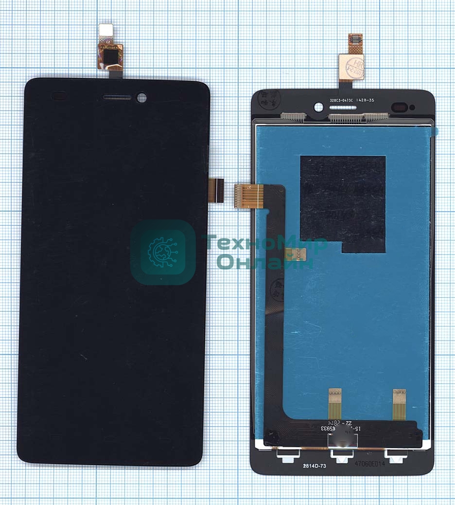 Дисплей для Micromax A290 черный