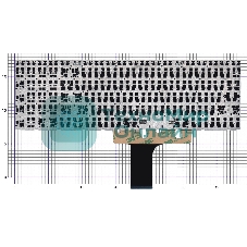 Клавиатура для ноутбука HP 17-CN 17-CP черная