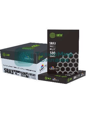 Бумага Cactus CS-LPSRA390500 SRA3/90г/м2/500л./белый для лазерной печати