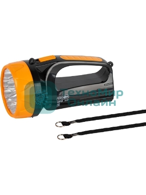 Фонарь ТРОФИ TSP10 акку 4v1.5ah 15хLED 2 режима карт