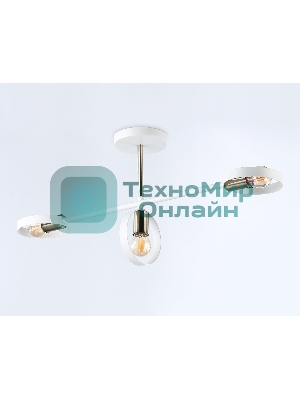 Светильник Ambrella light TR8228/3 WH/SB белый/бронза E27/3 max 40W 660*165*300