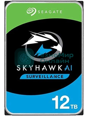 Жесткий диск Seagate SATA 12TB 7200RPM 6GB/S 256MB ST12000VE001