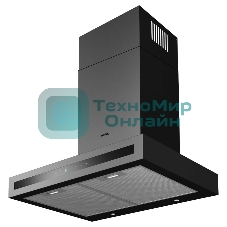 Вытяжка каминная Korting KHC 6877 N черный, 59.8 см, 850 куб. м/ч, 54 дБ