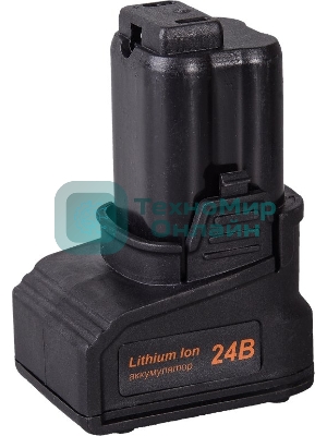 Дрель-шуруповерт Вихрь ДА-24Л-2к, 24 В, 2 Ач, 40 Нм, щеточный