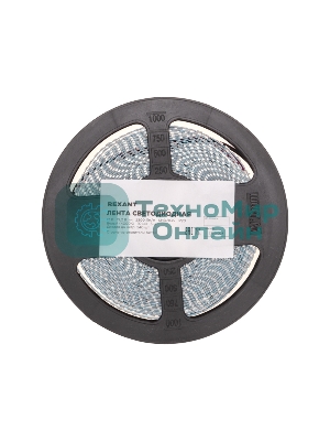Лента светодиодная Rexant 12В, SMD2835, 19,2Вт/м, 240 LED/м, 4000K, 10мм, 5м,IP20