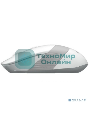 Мышь беспроводная A4Tech Fstyler FG10 белый/серый, 2000 dpi, радиоканал, USB, кнопки - 4