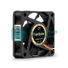 Вентилятор для корпуса ExeGate EX06015S3P-24 черный, 60 мм, 4800 об/мин, 34.1 дБ, 3 pin
