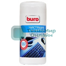 Салфетки Buro BU-Tsurface для поверхностей туба 100 шт влажных