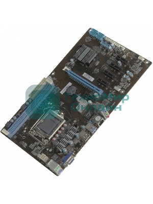 Материнская плата Esonic H81-BTC-KING, LGA 1150, Intel H81, 2xDDR3, 4xSATA, 1xPCIe 3.0 x16, 2xPCIe 2.0 x1, 1xVGA, 1xHDMI, 1x1Gb LAN, 2xUSB-A 5Gbps, 2xUSB-A 2.0, 7.1, ATX