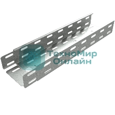 Лоток листовой перфорированный 150х50 L3000 сталь 0.55мм LP50х150х0.55 