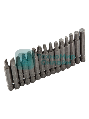 Набор бит Matrix магнитный адаптер crv в плат.боксе 64шт