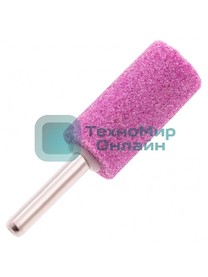 Шарошка абразивная Matrix, цилиндр удлин., 19 x 38 мм, хвостовик 6 мм, F46, 3шт.