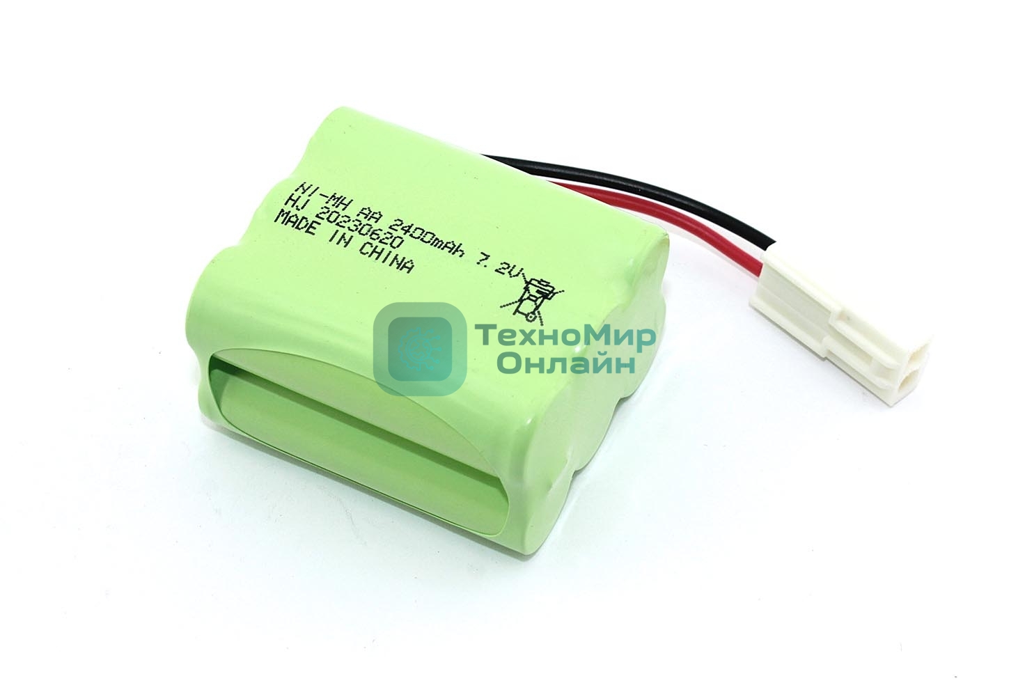 Аккумулятор Ni-Mh 7.2V 2400 mAh AA Row разъем EL-2P