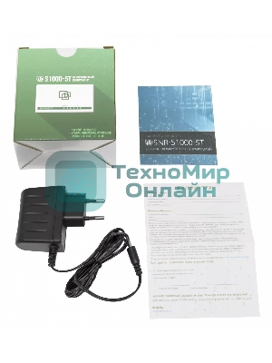 Коммутатор SNR SNR-S1000-5T, 10/100BaseT, количество портов 5 шт, (L2)