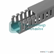 Кабель-канал перфорированный 60х40 L2000 ИМПАКТ серия М (7х11) IEK CKM50-060-040-1-K03