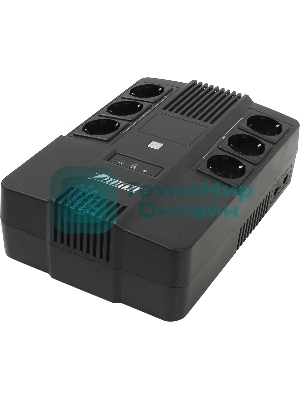 Источник бесперебойного питания Powerman BRICK 800 черный