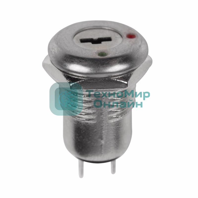Выключатель ключ Rexant Ø12 250V 0.5А (2с) ON-OFF