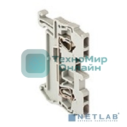 Колодка клеммная JXB-ST-1.5 17.5А самозажимная сер. PROxima EKF plc-jxb-st-1.5