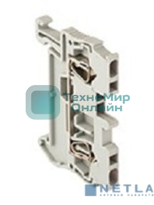 Колодка клеммная JXB-ST-1.5 17.5А самозажимная сер. PROxima EKF plc-jxb-st-1.5