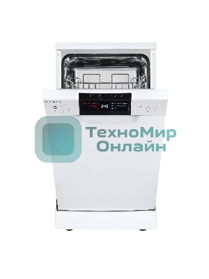 Посудомоечная машина Maunfeld MWF45220W, белый, 44.8 см, 10 компл., 49 дБ, класс A++